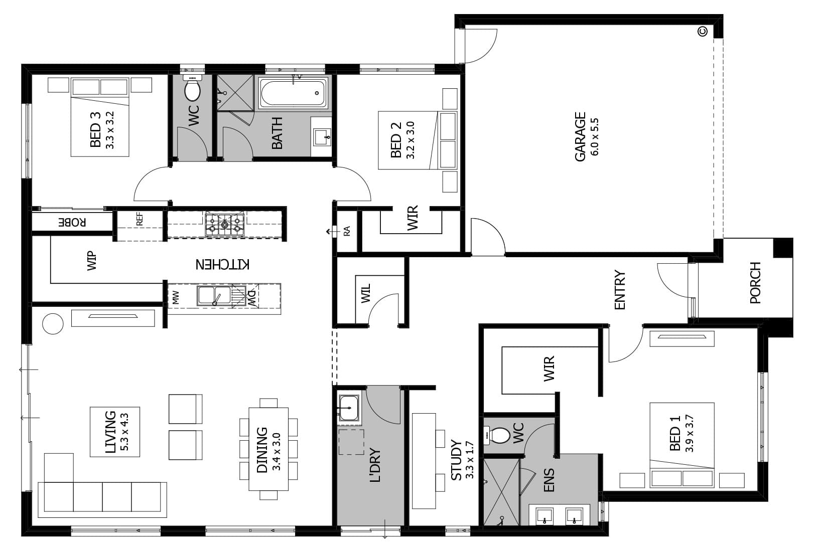 Original 2D floor plan